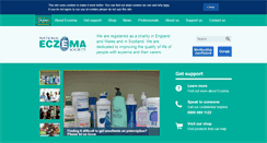 Desktop Screenshot of blog.eczema.org