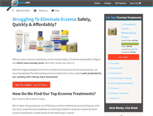 Tablet Screenshot of eczema.net